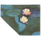 Water Lilies #2 Linen Placemat - Folded Corner (double side)
