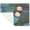 Water Lilies #2 Linen Placemat - Folded Corner (single side)