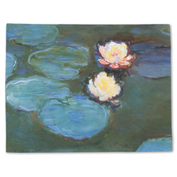 Water Lilies #2 Single-Sided Linen Placemat - Single