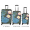 Water Lilies #2 Luggage Bags all sizes - With Handle