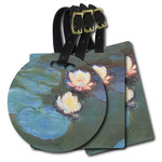 Water Lilies #2 Plastic Luggage Tag
