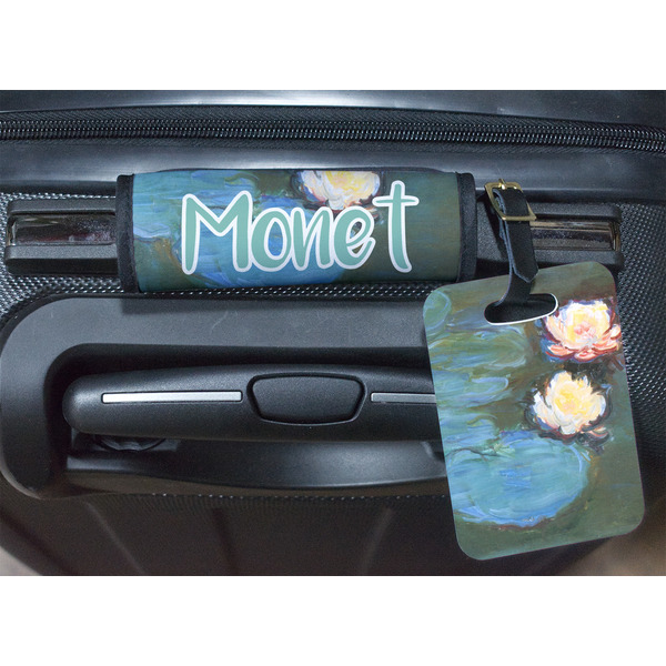 Water Lilies #2 Luggage Wrap & Tag