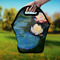 Water Lilies #2 Lunch Bag - Hand