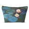 Water Lilies #2 Makeup Bag (Front)
