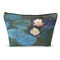 Water Lilies #2 Makeup Bag - Small - 8.5"x4.5"