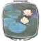 Water Lilies #2 Compact Makeup Mirror