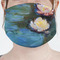 Water Lilies #2 Mask - Pleated (new) Front View on Girl