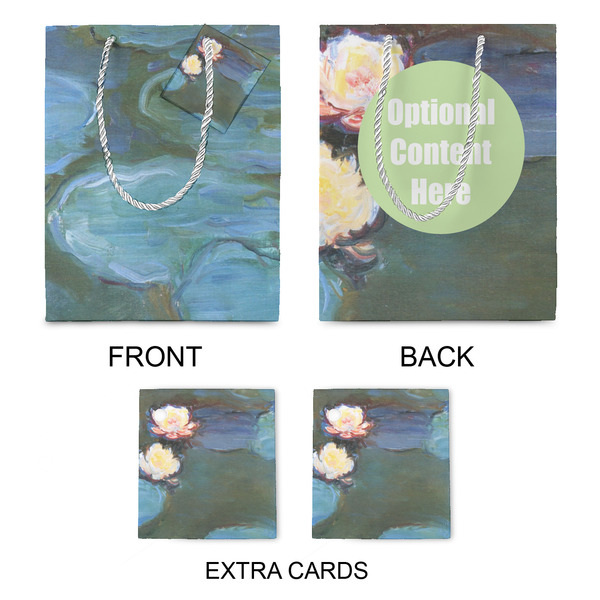 Water Lilies #2 Medium Gift Bag - Approval