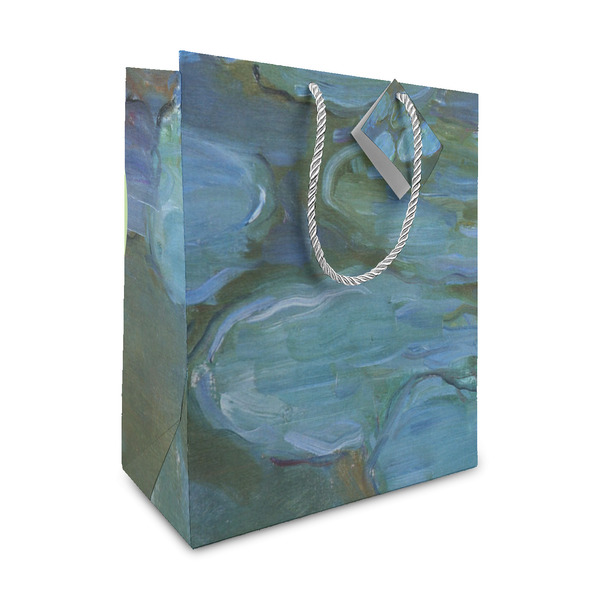 Custom Water Lilies #2 Medium Gift Bag