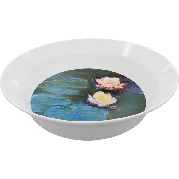 Custom Water Lilies #2 Melamine Bowl