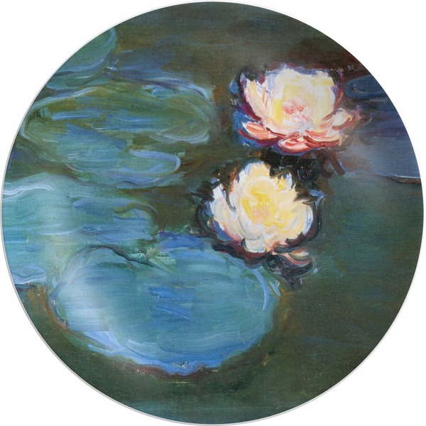 Custom Water Lilies #2 Melamine Plate