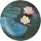 Water Lilies #2 Melamine Plate (Personalized)