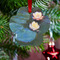 Water Lilies #2 Metal Paw Ornament - Lifestyle