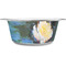 Water Lilies #2 Stainless Steel Dog Bowl - Large