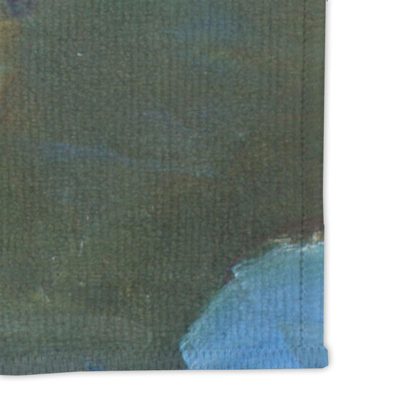 Water Lilies #2 Microfiber Dish Rag - DETAIL