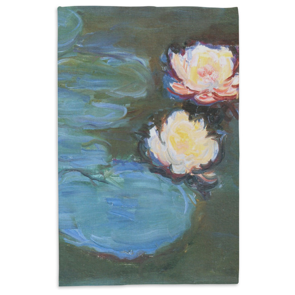 Water Lilies #2 Microfiber Dish Towel - APPROVAL
