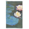 Water Lilies #2 Microfiber Golf Towels - FRONT
