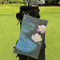 Water Lilies #2 Microfiber Golf Towels - Small - LIFESTYLE