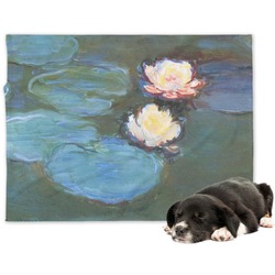 Water Lilies #2 Dog Blanket - Large