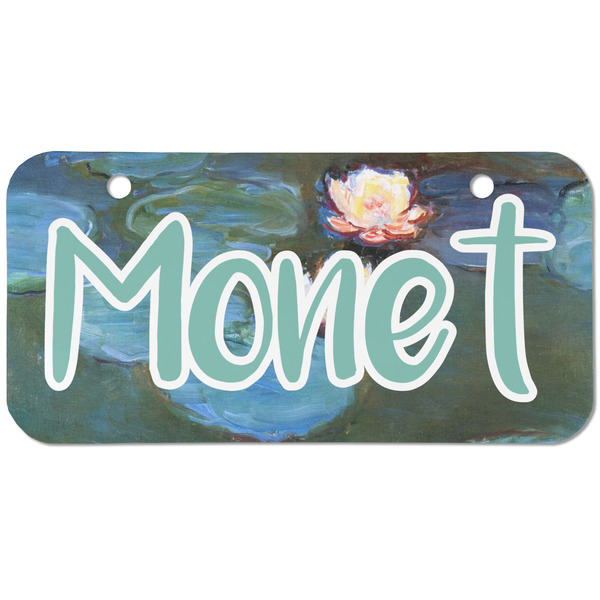 Custom Water Lilies #2 Mini/Bicycle License Plate (2 Holes)