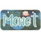 Water Lilies #2 Mini Bicycle License Plate - Two Holes