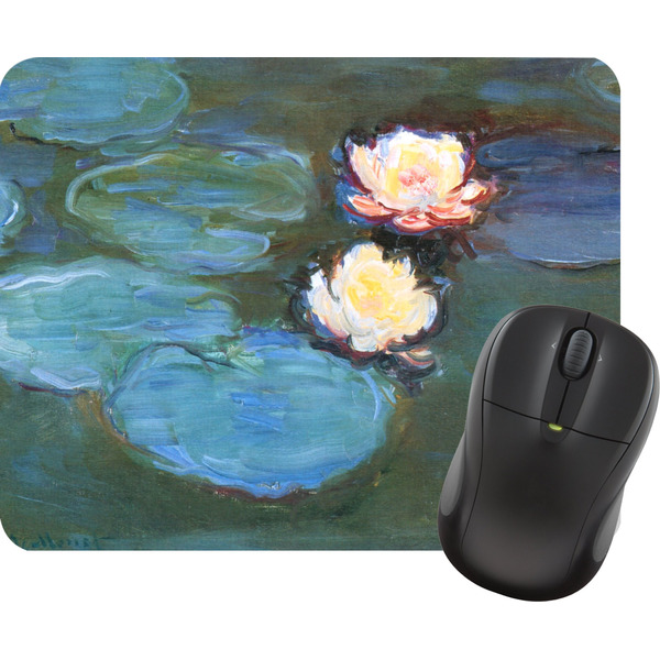 Custom Water Lilies #2 Rectangular Mouse Pad
