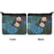 Water Lilies #2 Neoprene Coin Purse - Front & Back (APPROVAL)