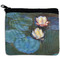Water Lilies #2 Neoprene Coin Purse - Front