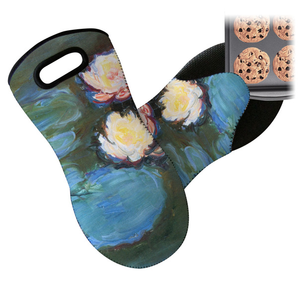 Water Lilies #2 Neoprene Oven Mitt