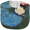 Water Lilies #2 Velour Baby Bib
