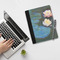 Water Lilies #2 Notebook Padfolio - LIFESTYLE (large)