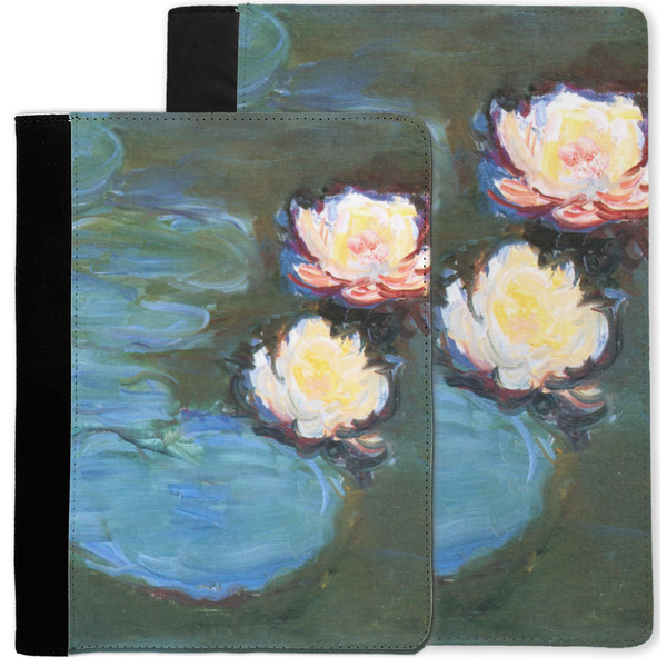 Water Lilies #2 Notebook Padfolio - MAIN