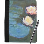 Water Lilies #2 Notebook Padfolio - Large
