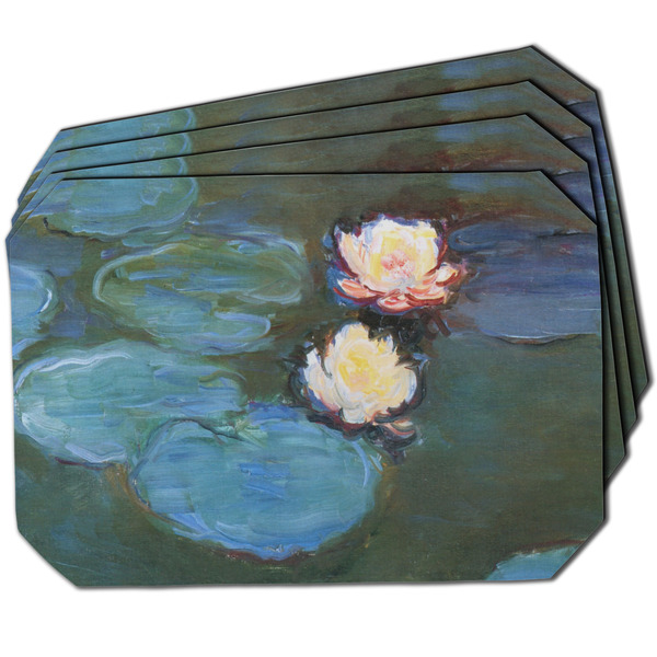 Custom Water Lilies #2 Dining Table Mat - Octagon