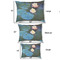 Water Lilies #2 Outdoor Dog Beds - SIZE CHART