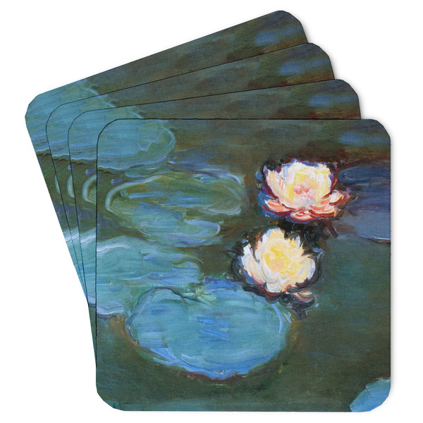 Custom Water Lilies #2 Paper Coasters