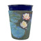 Water Lilies #2 Party Cup Sleeves - without bottom - FRONT (on cup)