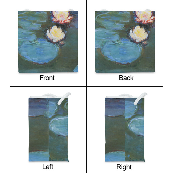 Water Lilies #2 Party Favor Gift Bag - Matte - Approval