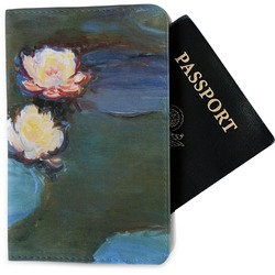 Water Lilies #2 Passport Holder - Fabric