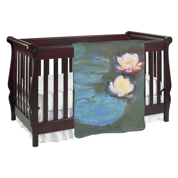Custom Water Lilies #2 Baby Blanket