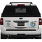 Water Lilies #2 Personalized Car Magnets on Ford Explorer