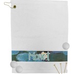 Water Lilies #2 Golf Bag Towel