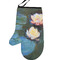 Water Lilies #2 Personalized Oven Mitt - Left