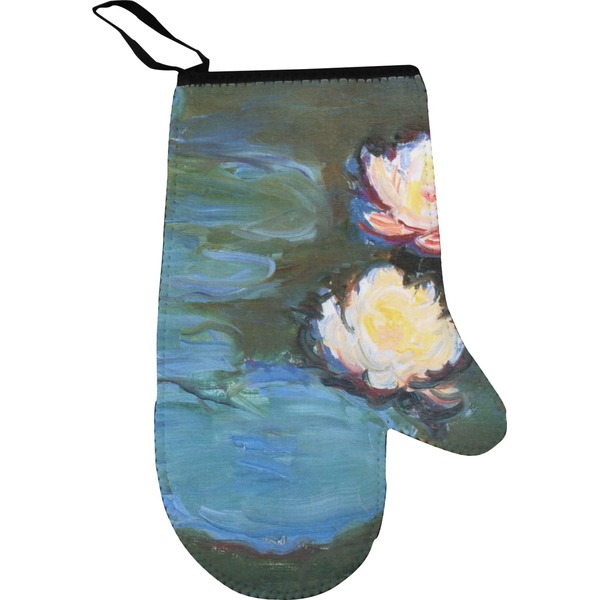Water Lilies #2 Personalized Oven Mitt