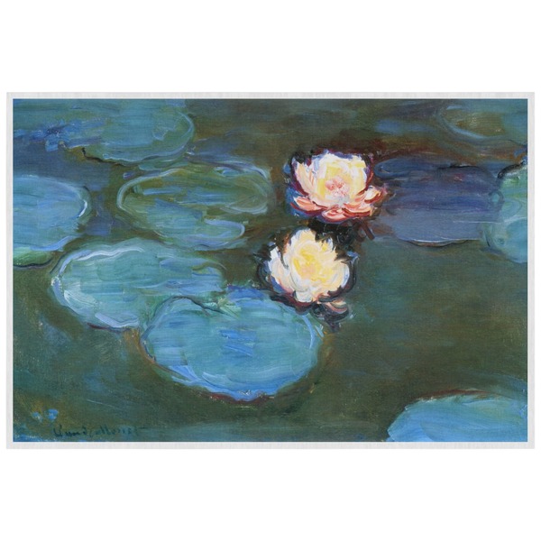 Custom Water Lilies #2 Laminated Placemat