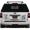Water Lilies #2 Personalized Square Car Magnets on Ford Explorer