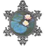 Water Lilies #2 Vintage Snowflake Ornament
