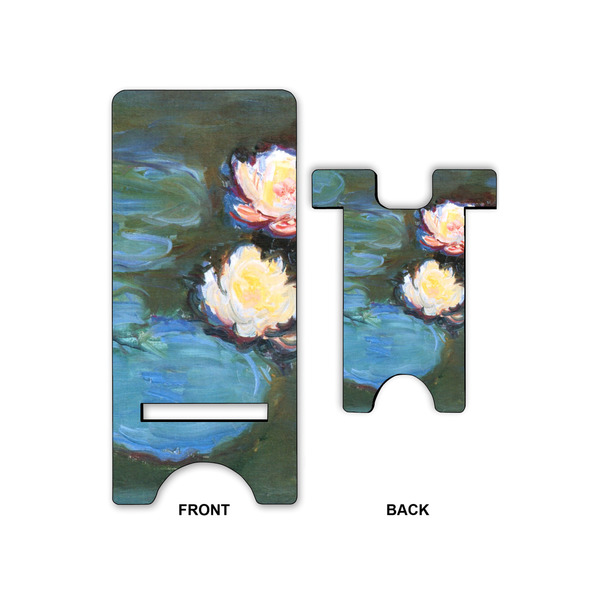 Water Lilies #2 Phone Stand - Front & Back