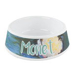 Water Lilies #2 Plastic Dog Bowl - Small