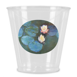 Water Lilies #2 Plastic Shot Glass